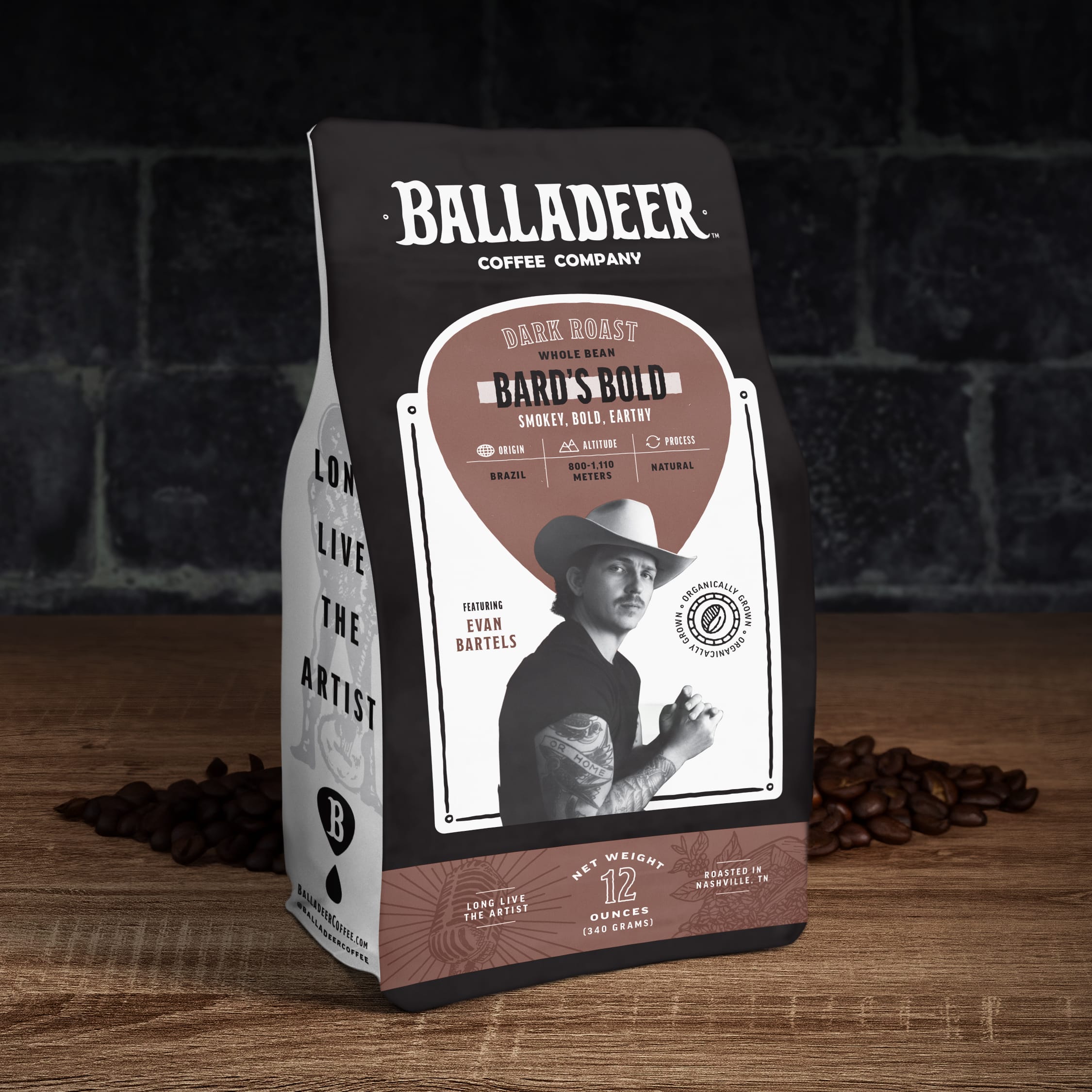 Balladeer Coffee Bard's Bold Package Front