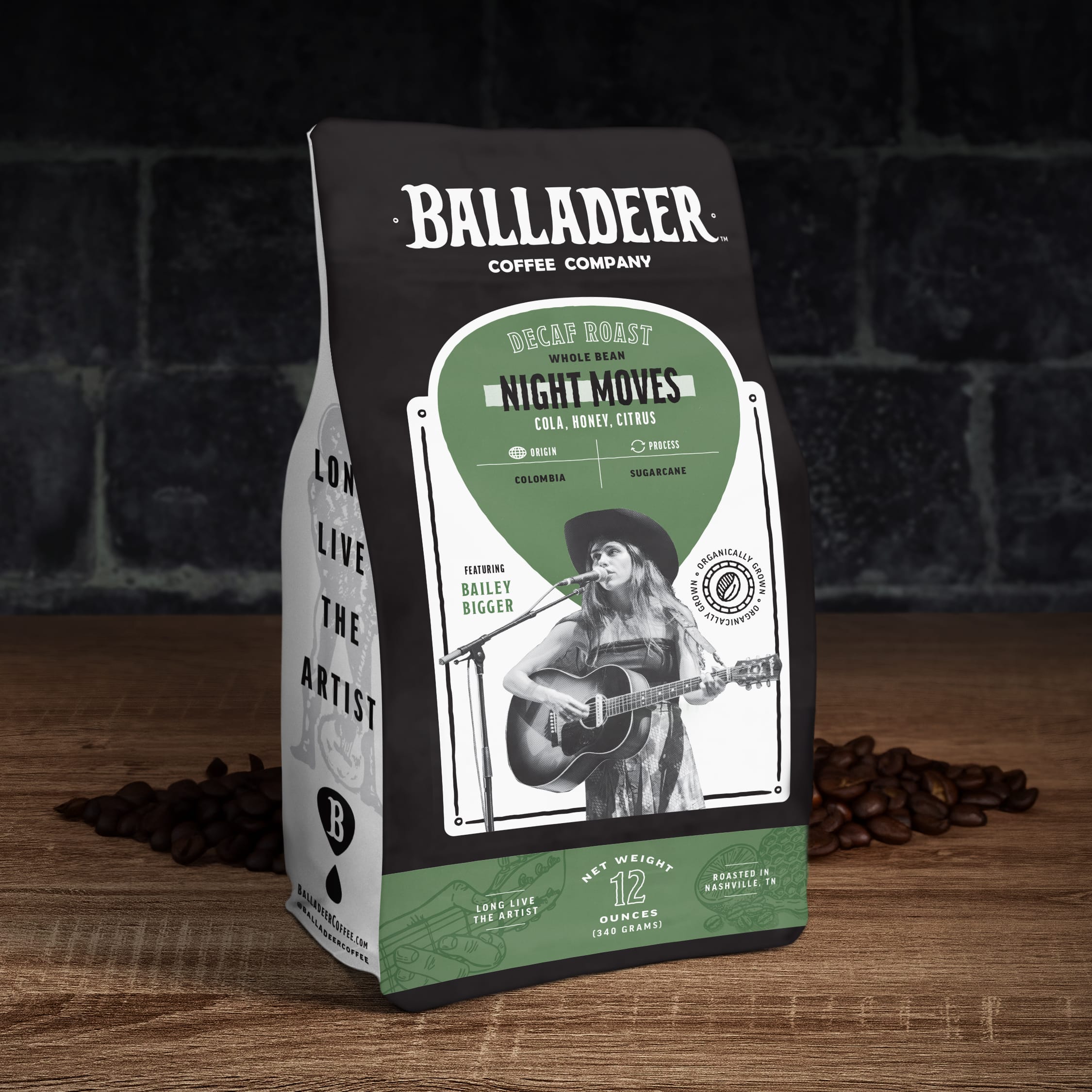 Balladeer Coffee Night Moves Package Front